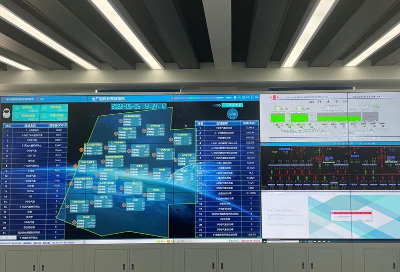 浙江泰富无缝钢厂能耗管理系统
